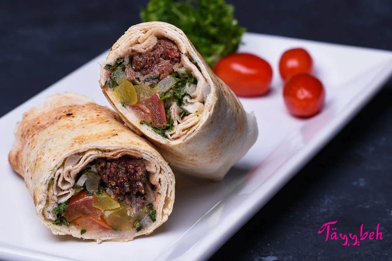 Beef Kebab wrap