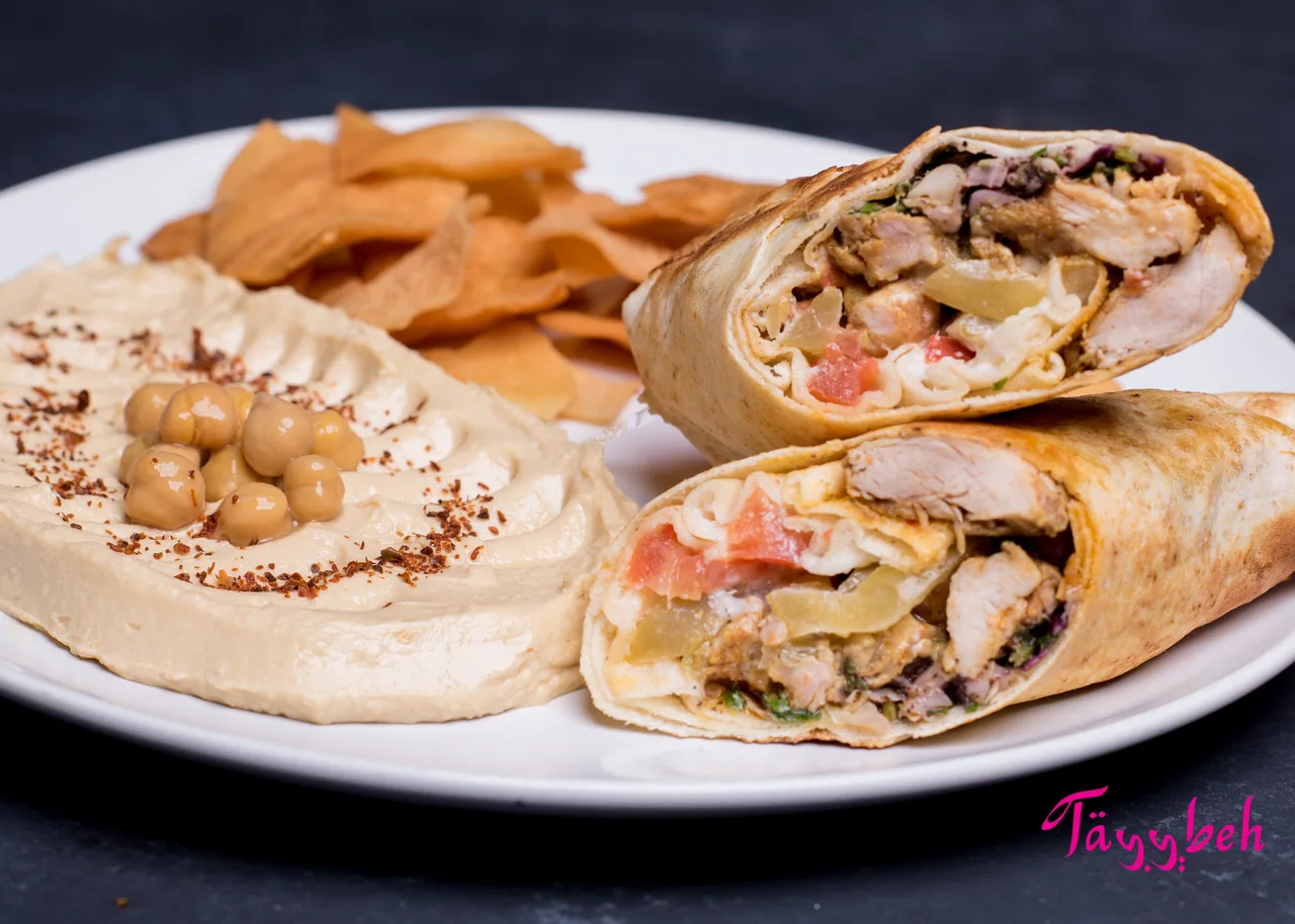 Chicken Shawarma Wrap Combo