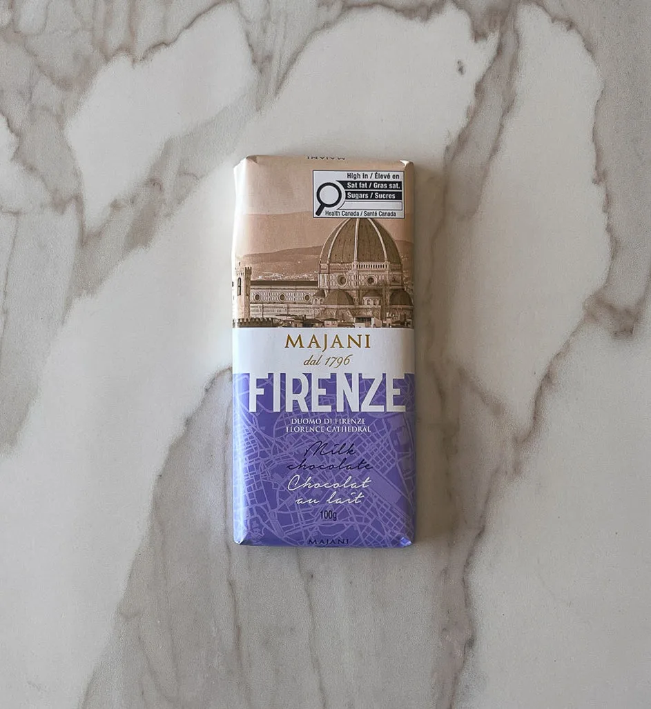 Majani Bella Italia Milk Chocolate Bar