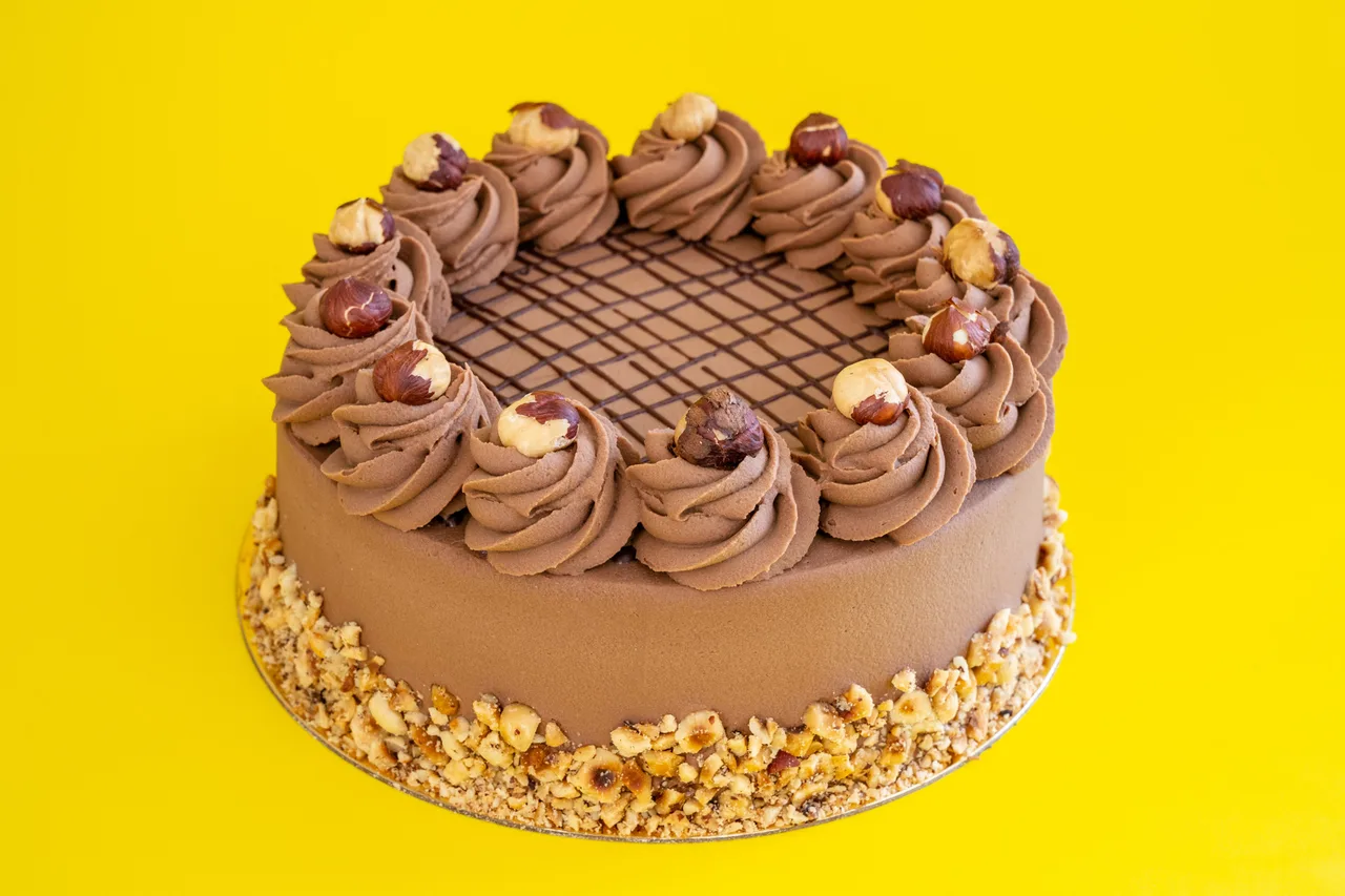 Milk Chocolate Hazelnut Cake