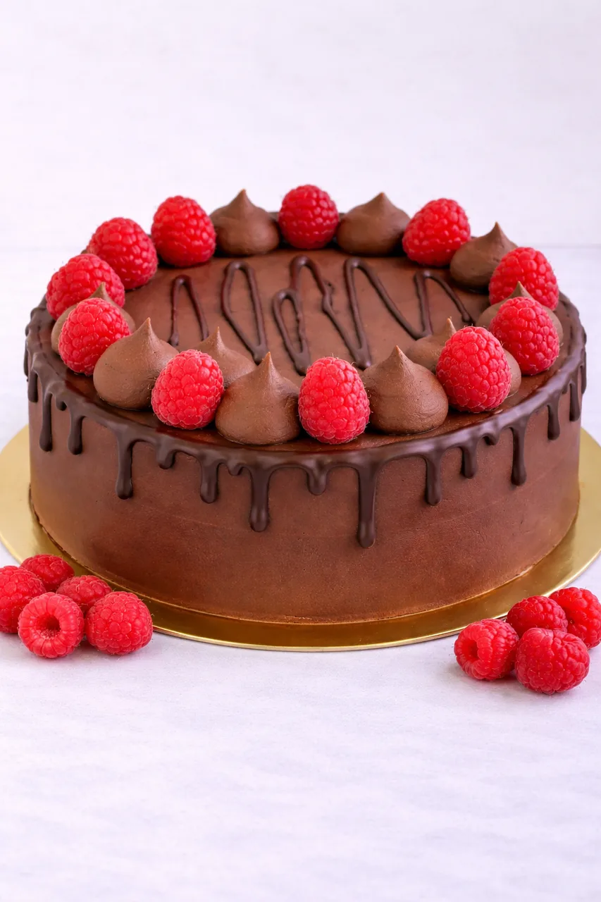 Chocolate Raspberry Cake