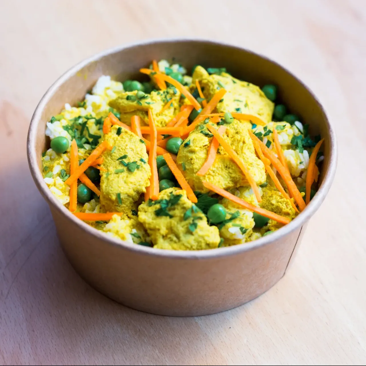 Coconut Milk Chicken with Rice