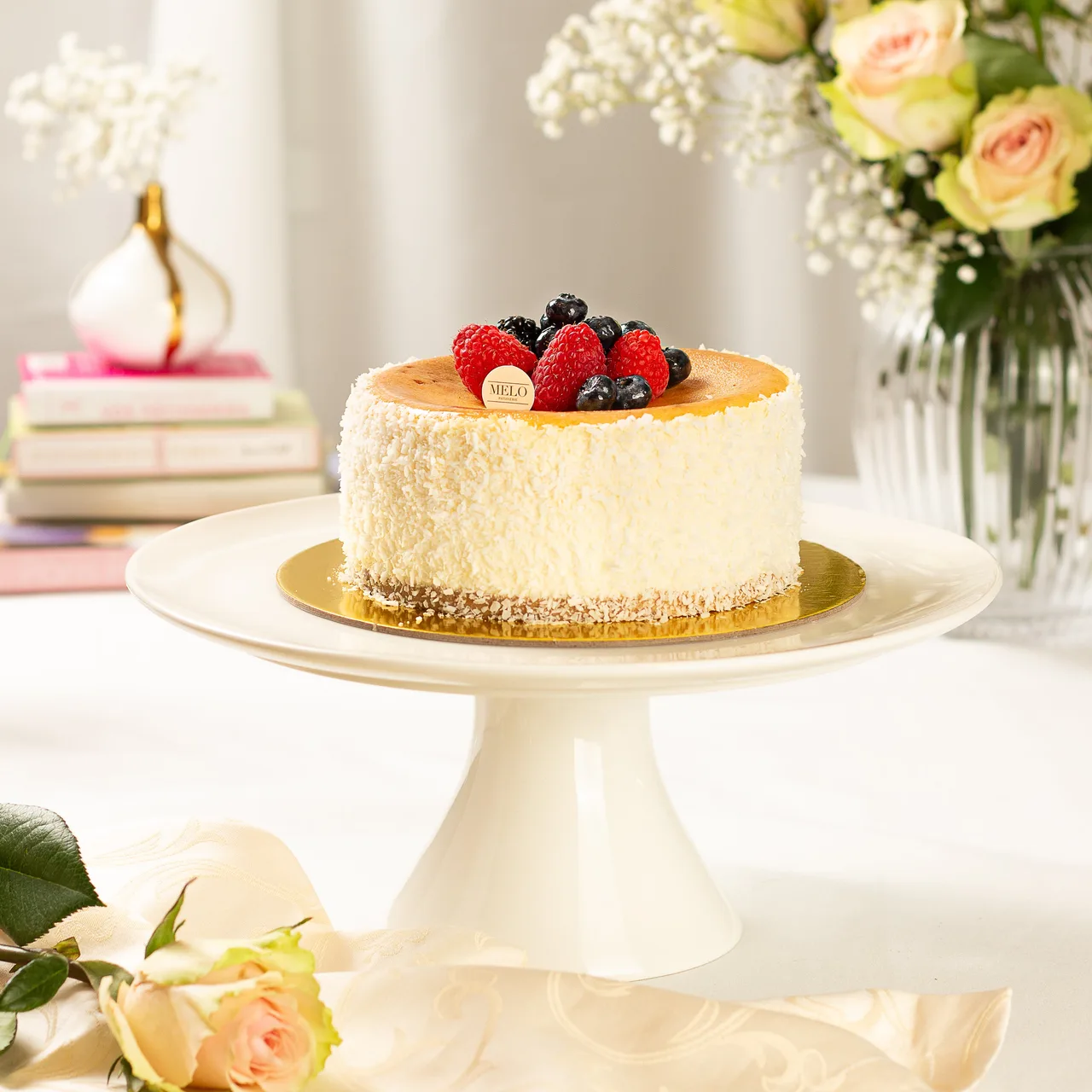 Ricotta Vanilla Cheesecake