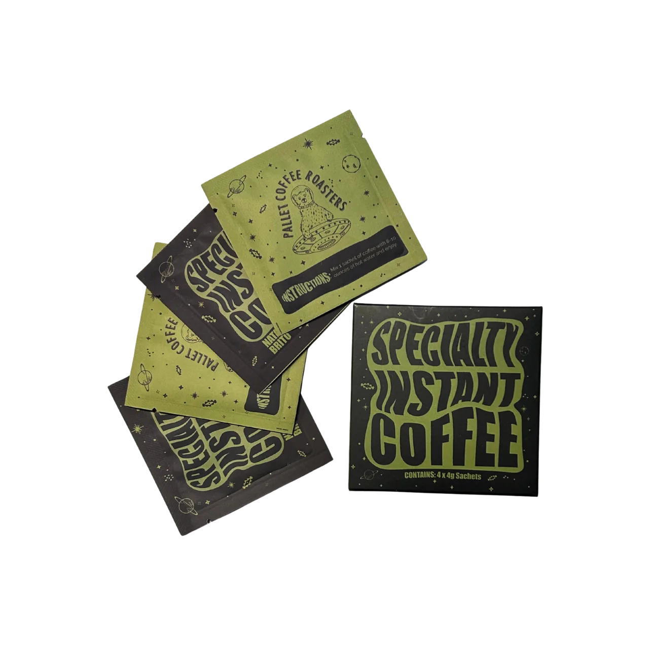Specialty Instant Coffee (4 sachets) - Brazil -Serra Negra